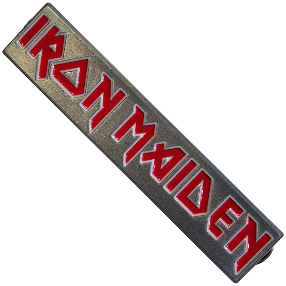 Iron Maiden Pin Badge: Logo