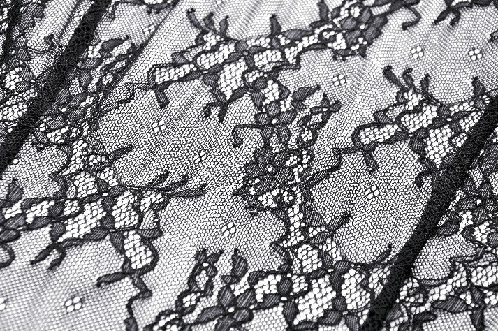 Gothic black sexy lace hollow out blouse (✦ Dark In Love)