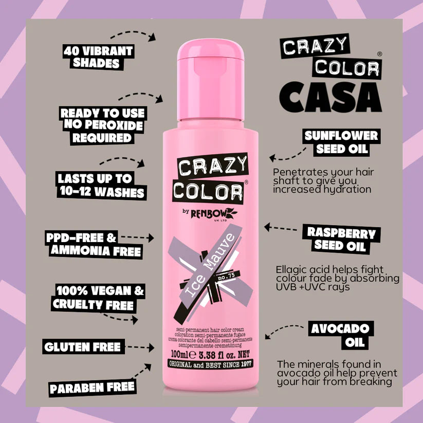 Crazy Color Ice Mauve