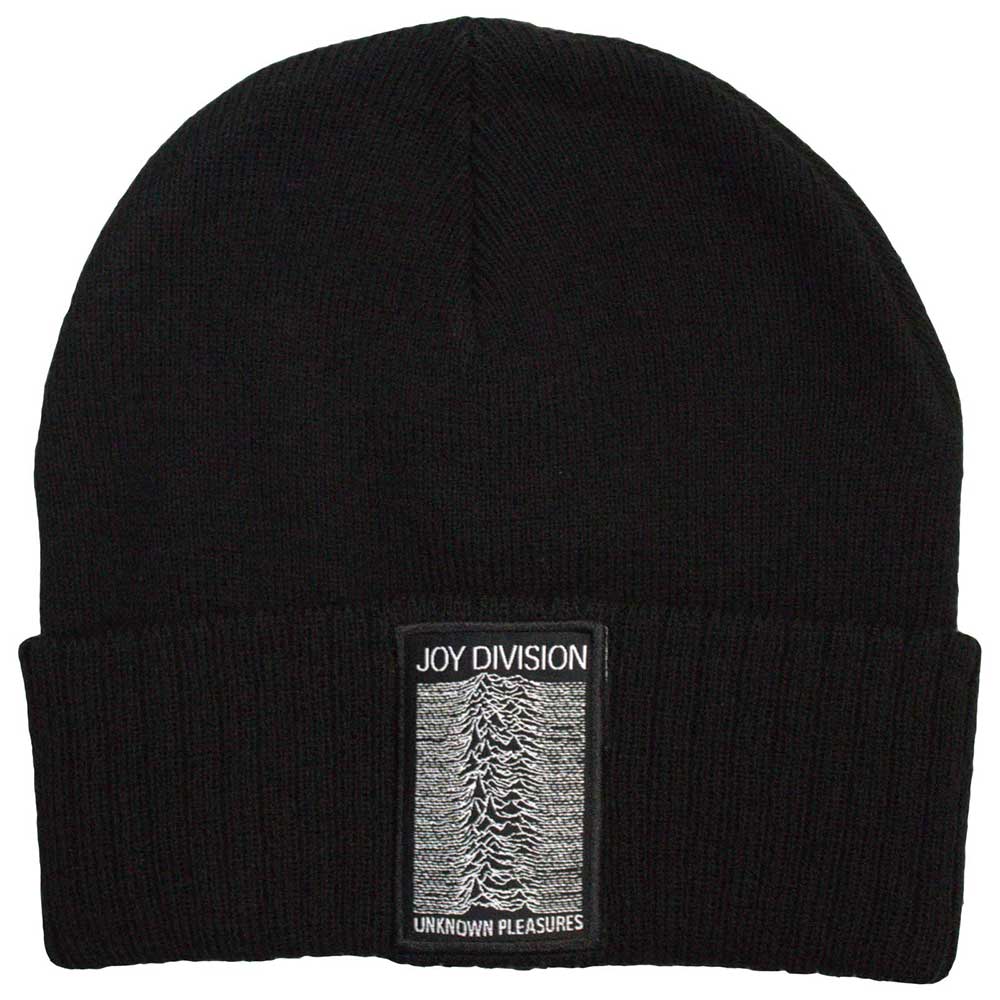 Joy Division Unisex Beanie Hat: Unknown Pleasures (Black)