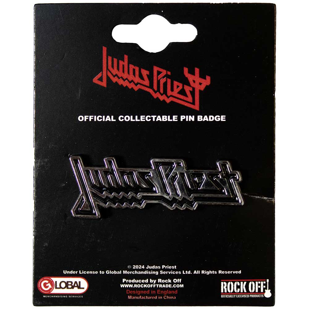 Judas Priest Pin Badge: Logo