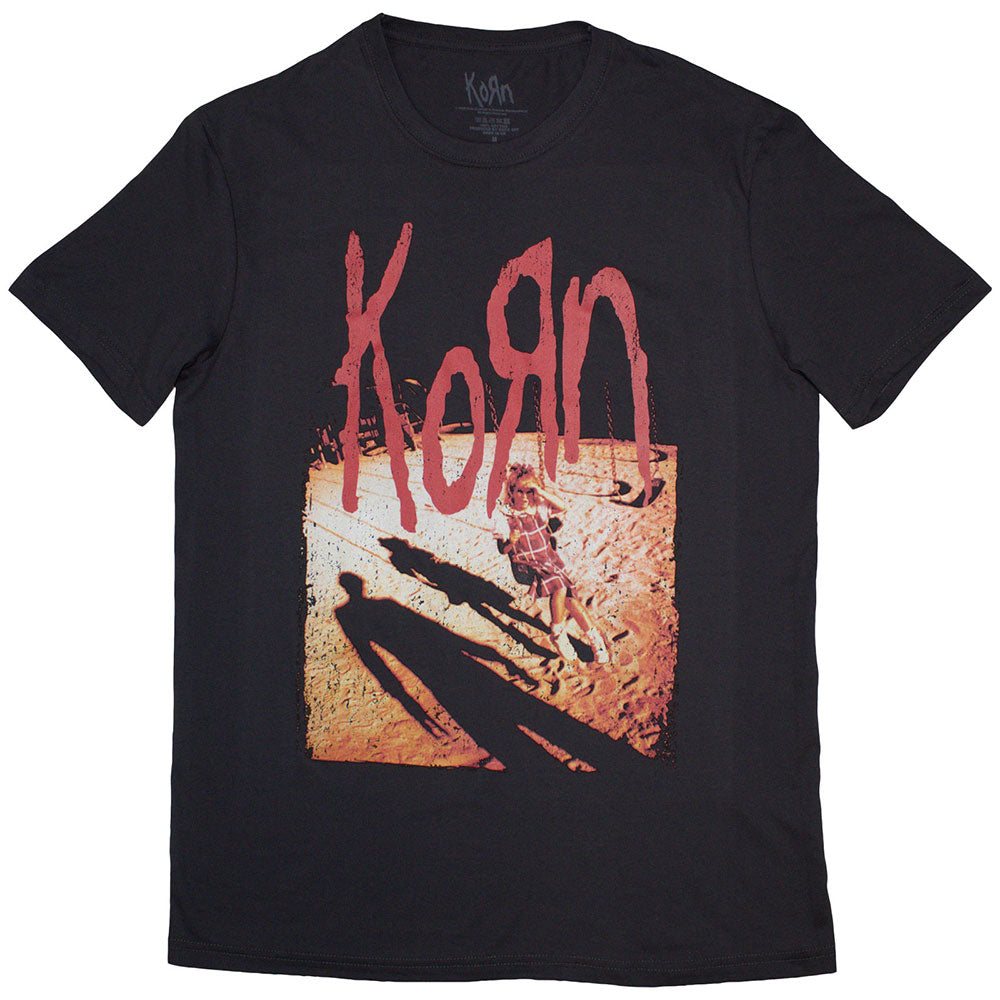 Korn Unisex T-Shirt: Shadow Playground (Charcoal Grey)