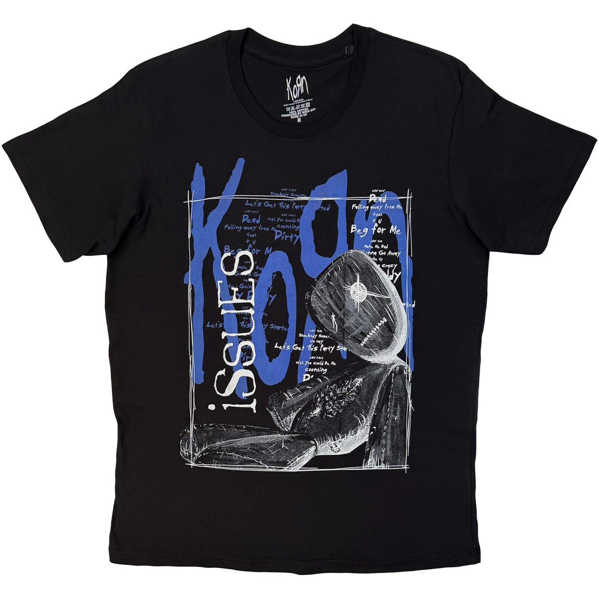 Korn Unisex T-Shirt: Issues Box (Black)