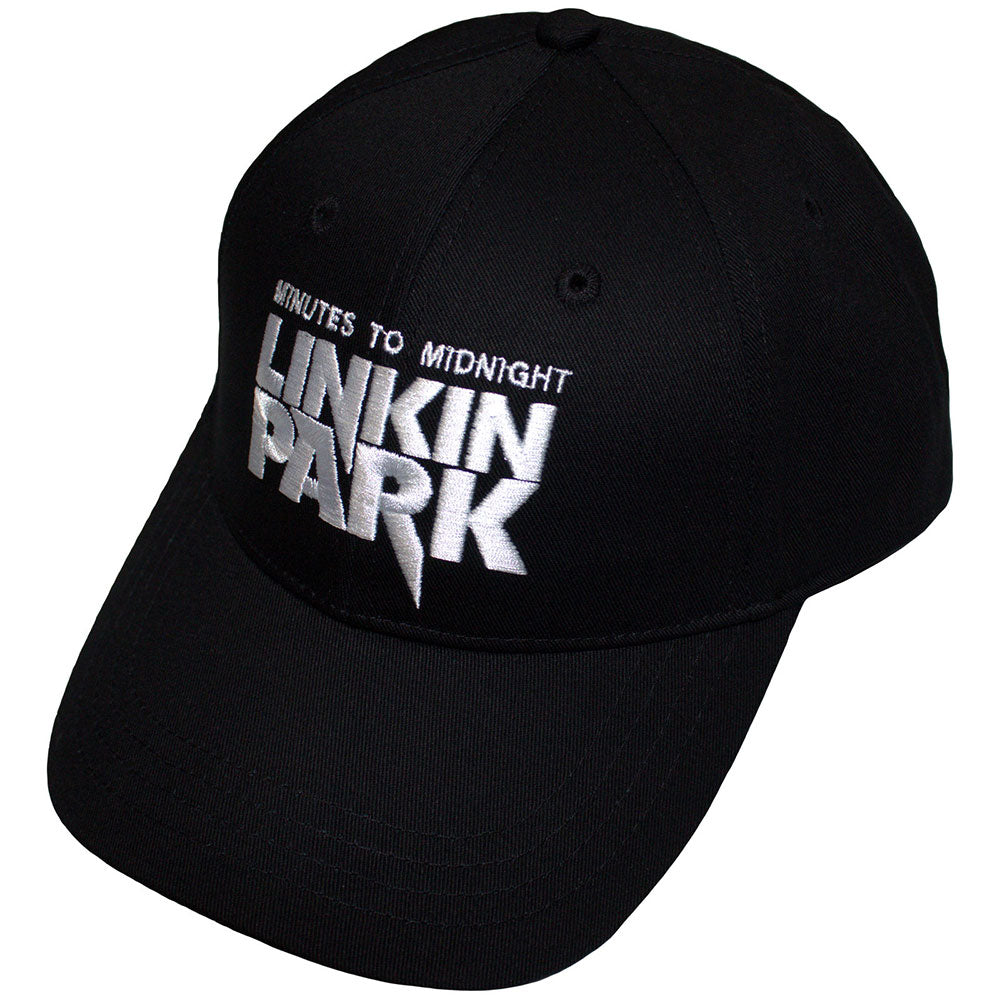 Linkin Park Unisex Baseball Cap: Minutes To Midnight (Black)