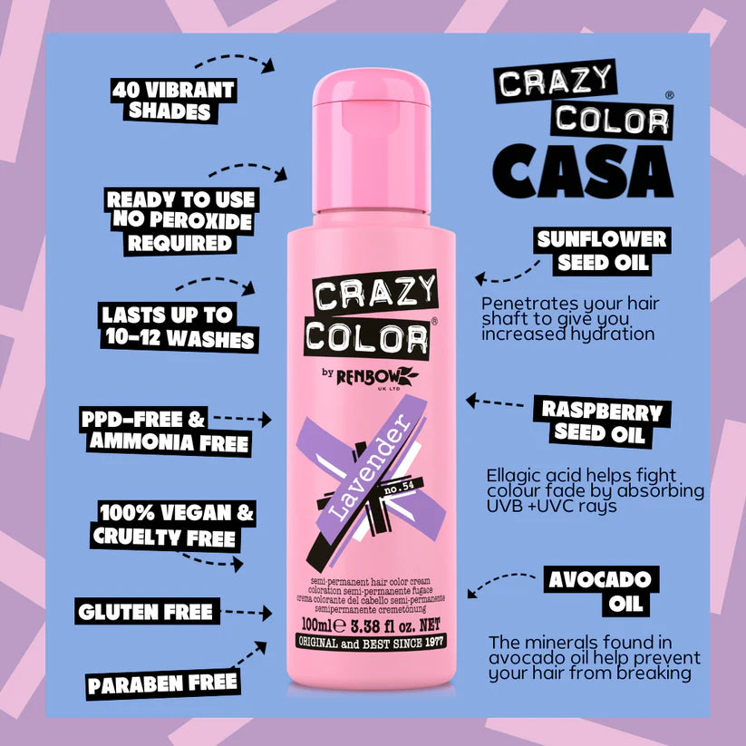 Crazy Color Lavender
