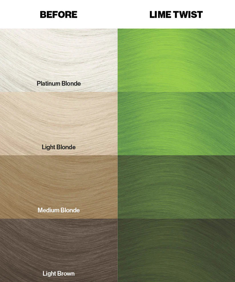 Crazy Color Lime Twist