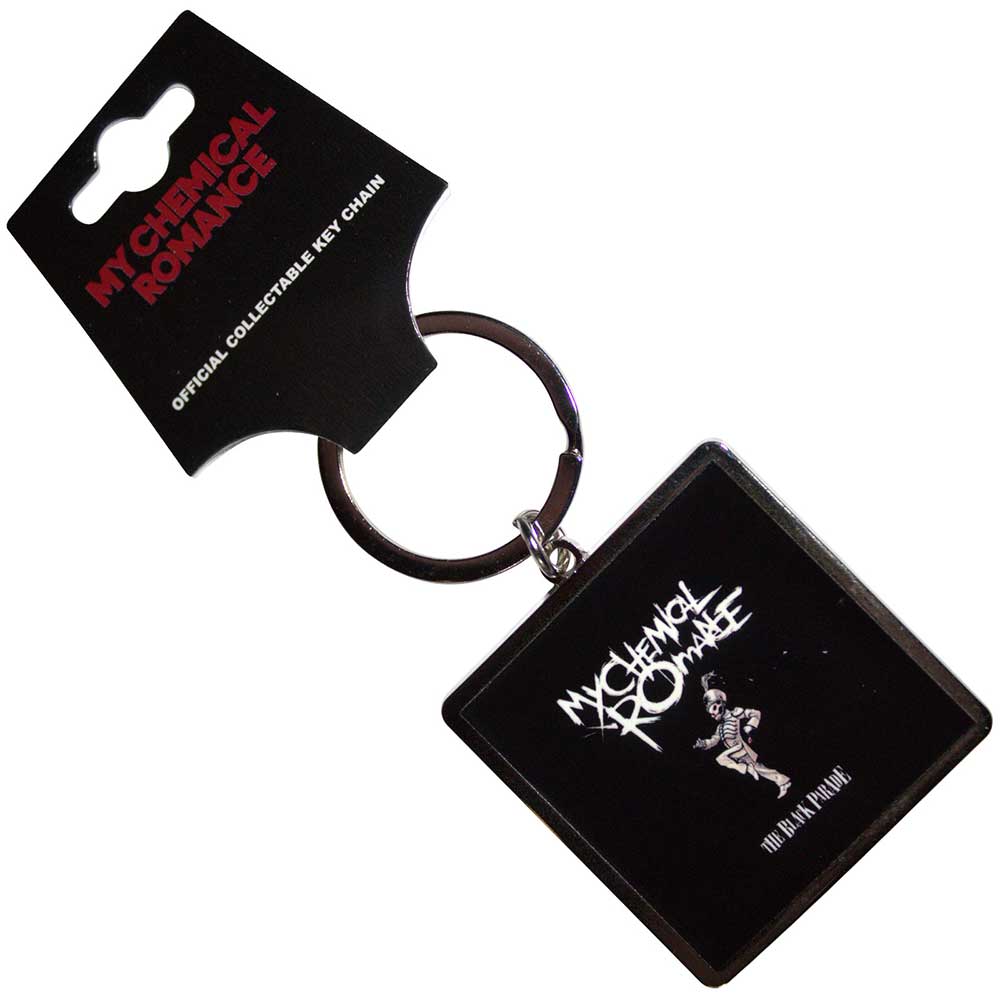 My Chemical Romance Keychain: The Black Parade Album Cover