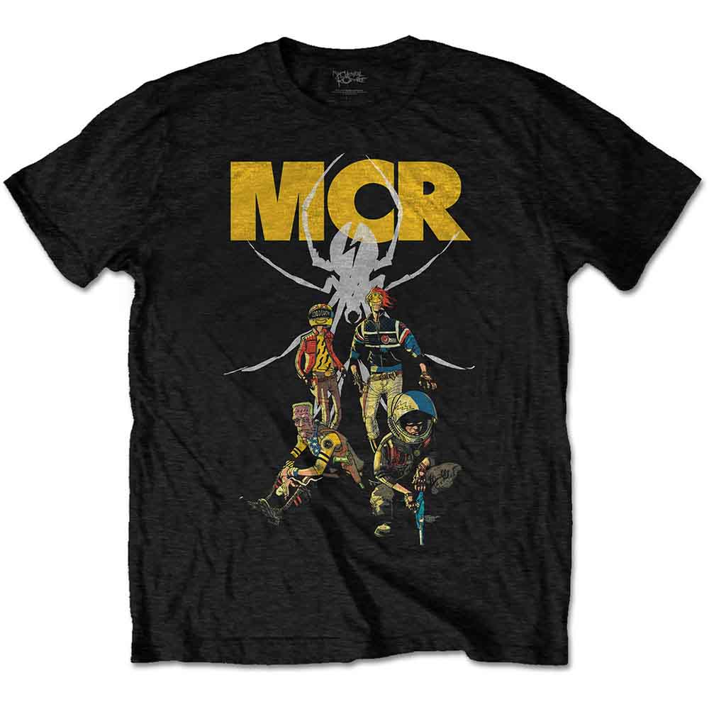My Chemical Romance Unisex T-Shirt: Killjoys Pin-Up (Black)