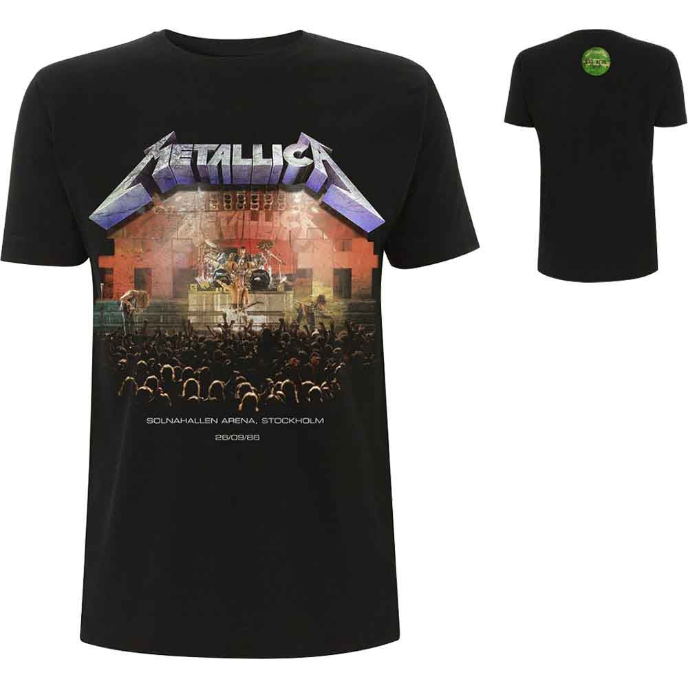 Metallica Unisex T-Shirt: Stockholm &
