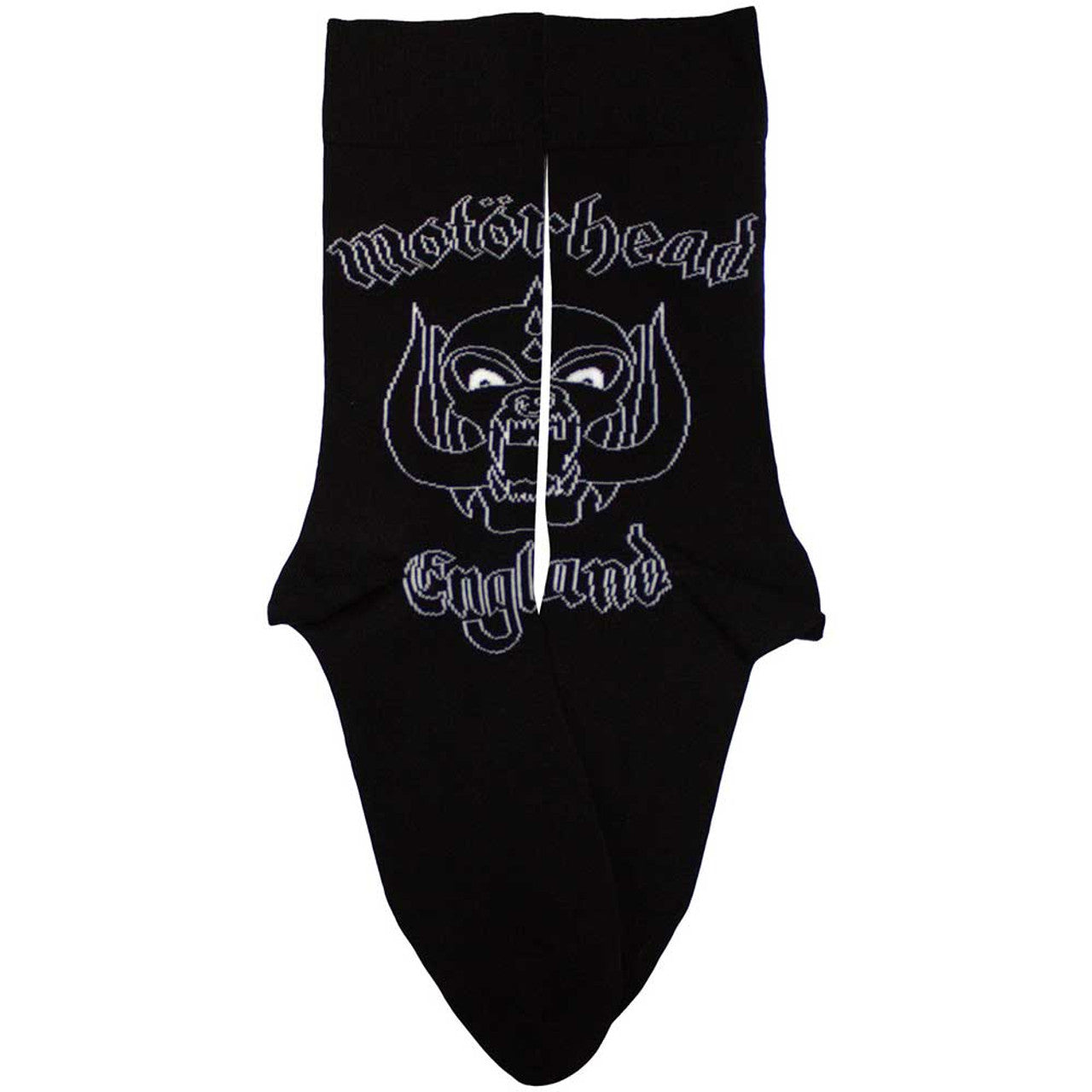 Motorhead Unisex Ankle Socks: England (Black) (UK Size 7 - 11)