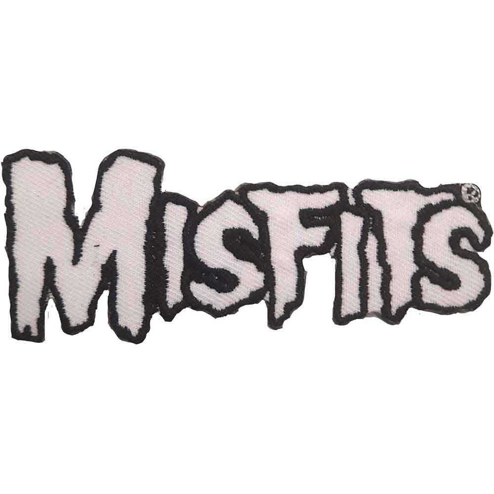 Misfits Standard Patch: White Logo