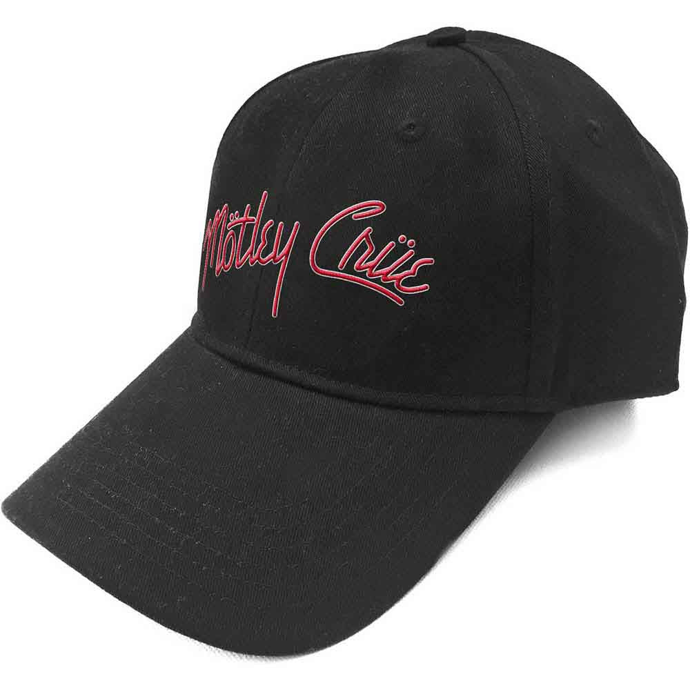 Motley Crue Unisex Baseball Cap: Logo (Black)