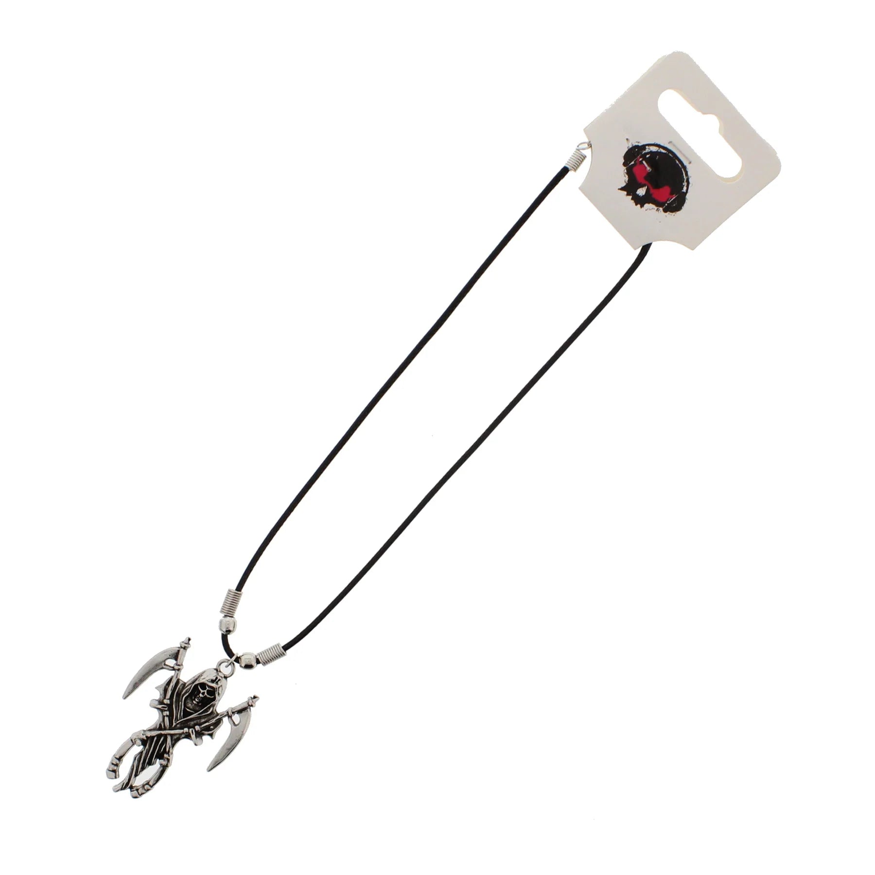 Grim Reaper Corded Necklace