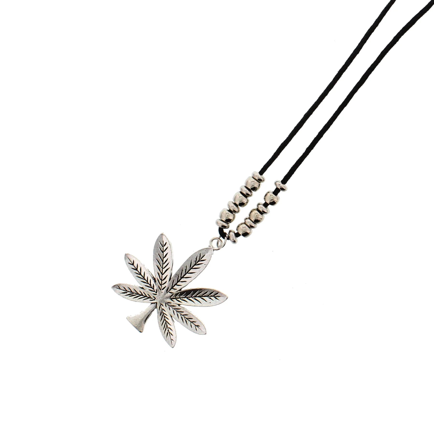 Leaf Corded Necklaces