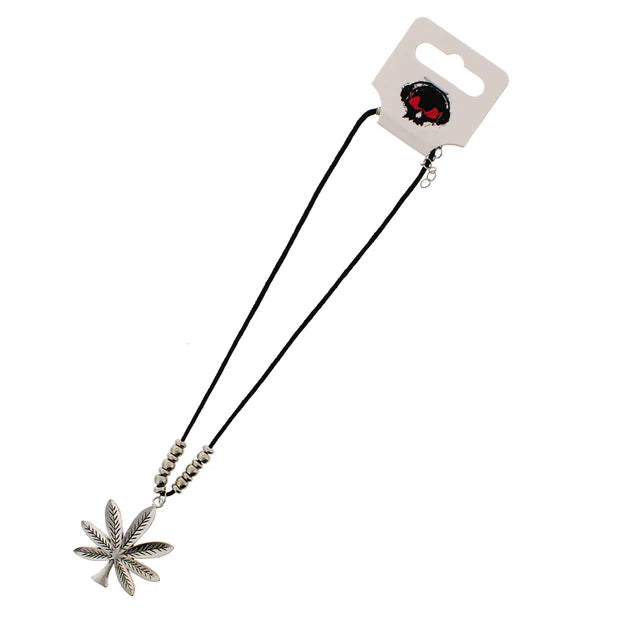 Leaf Corded Necklaces