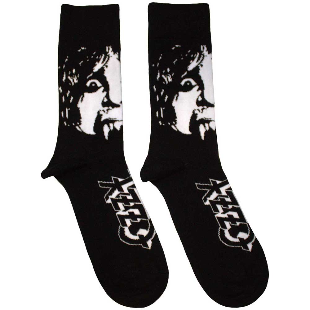 Ozzy Osbourne Unisex Ankle Socks: Madman (Black) (UK Size 7 - 11)