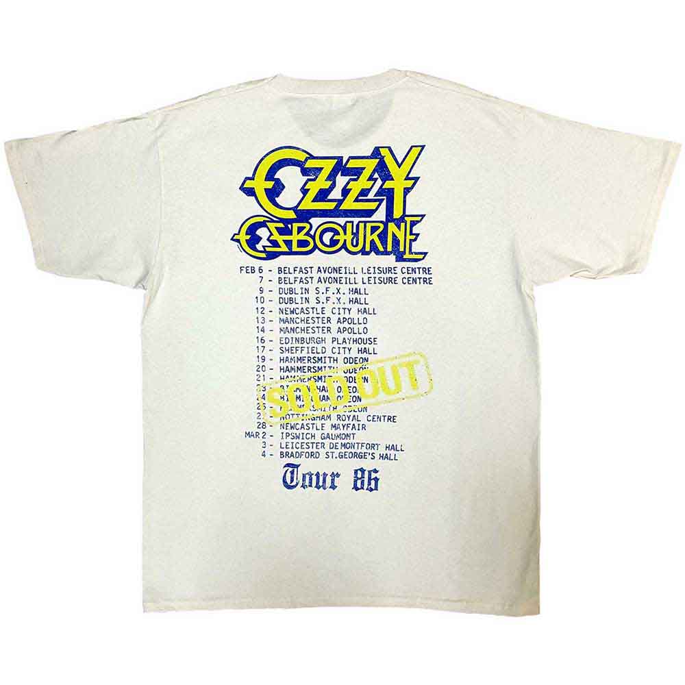 Ozzy Osbourne Unisex T-Shirt: The Ultimate Sin Tour &