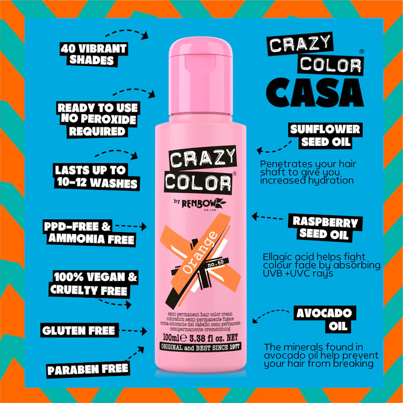 Crazy Color Orange