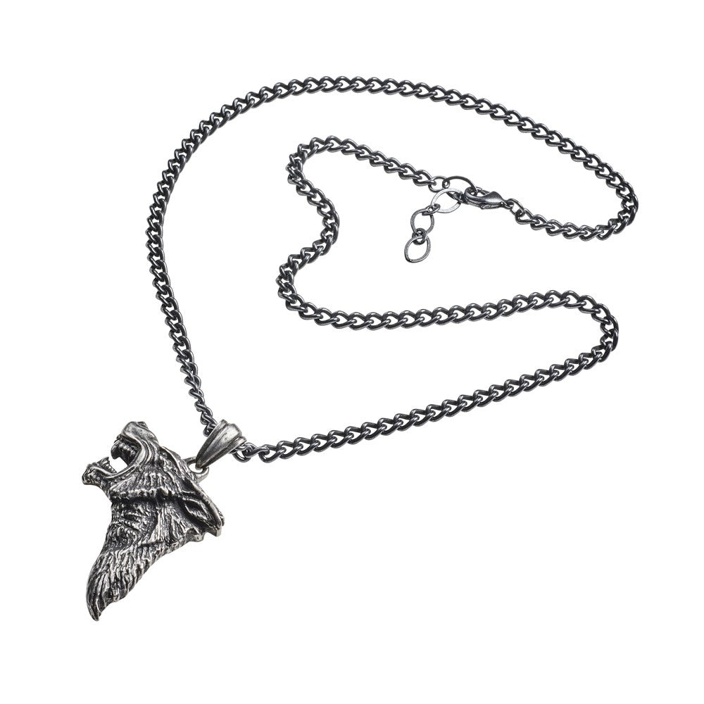 Dark Wolf Necklace (✦ Alchemy England)