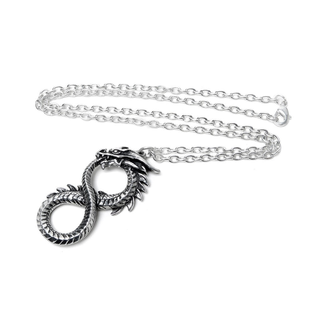 Infinity Dragon Necklace (✦ Alchemy England)