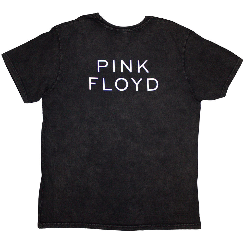 Pink Floyd Unisex Stone Wash T-Shirt: Ummagumma (Black) (Back Print)