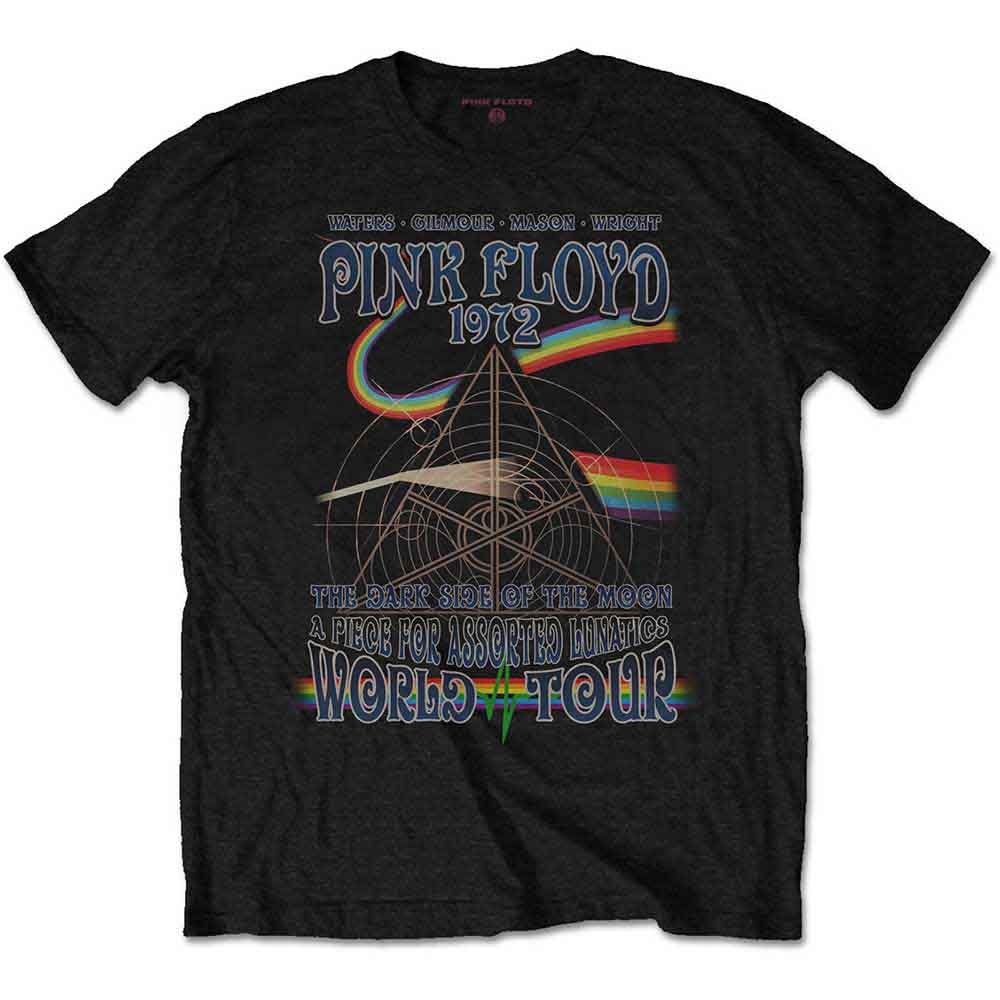Pink Floyd Unisex T-Shirt: Assorted Lunatics (Black)