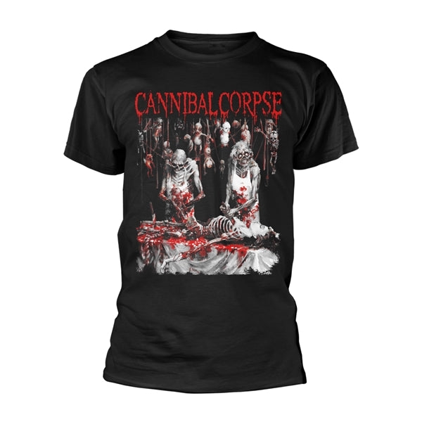 Cannibal Corpse Unisex T-Shirt: Butchered At Birth (Explicit) (Black)