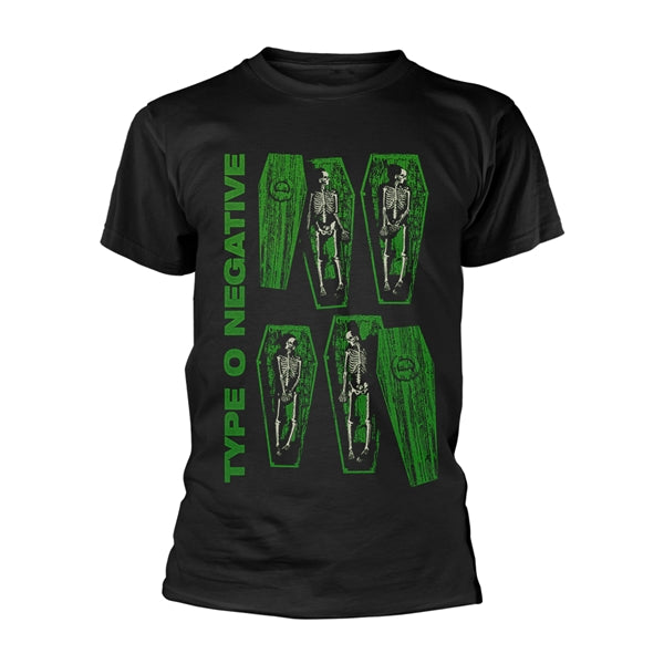 Type O Negative Unisex T-Shirt: Coffin (Black)