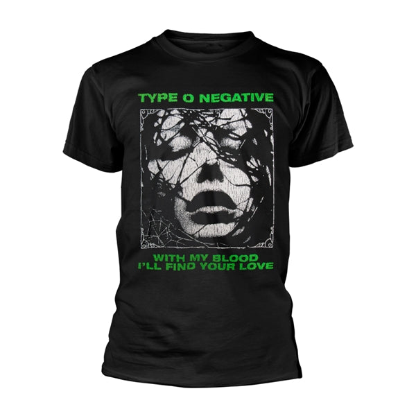 Type O Negative Unisex T-Shirt: With My Blood (Black)