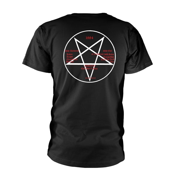 Bathory Unisex T-Shirt: Goat (Back Print) (Black)