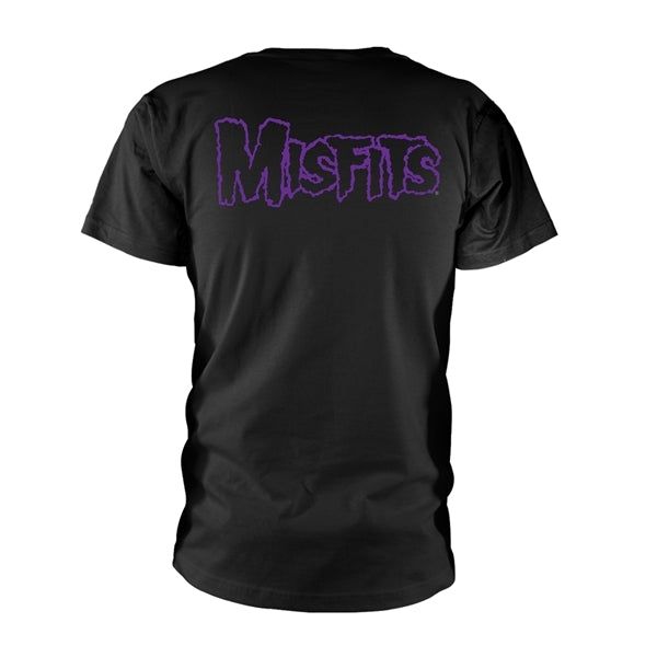 Misfits Unisex T-Shirt: Die Die My Darling (Black) (Back Print)