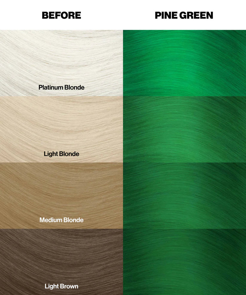 Crazy Color Pine Green