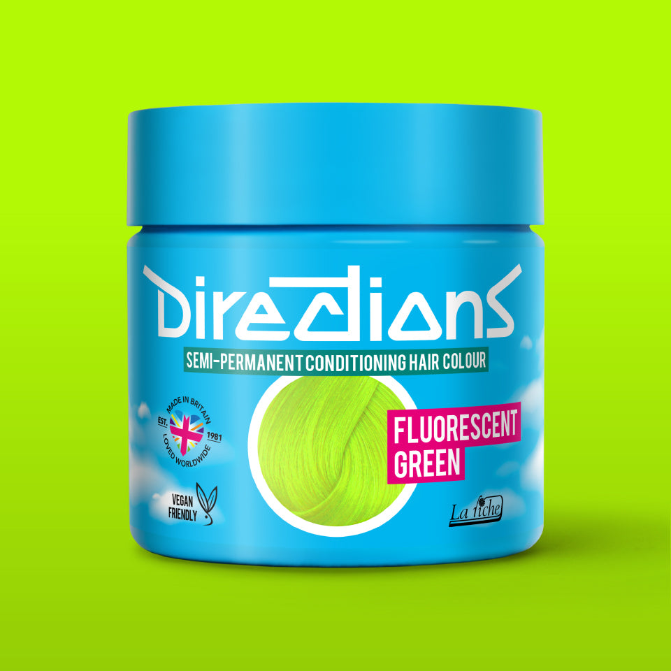 Directions Fluorescent Green