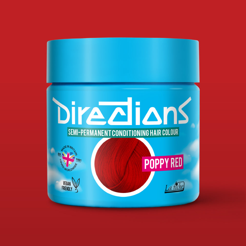 Directions Poppy Red