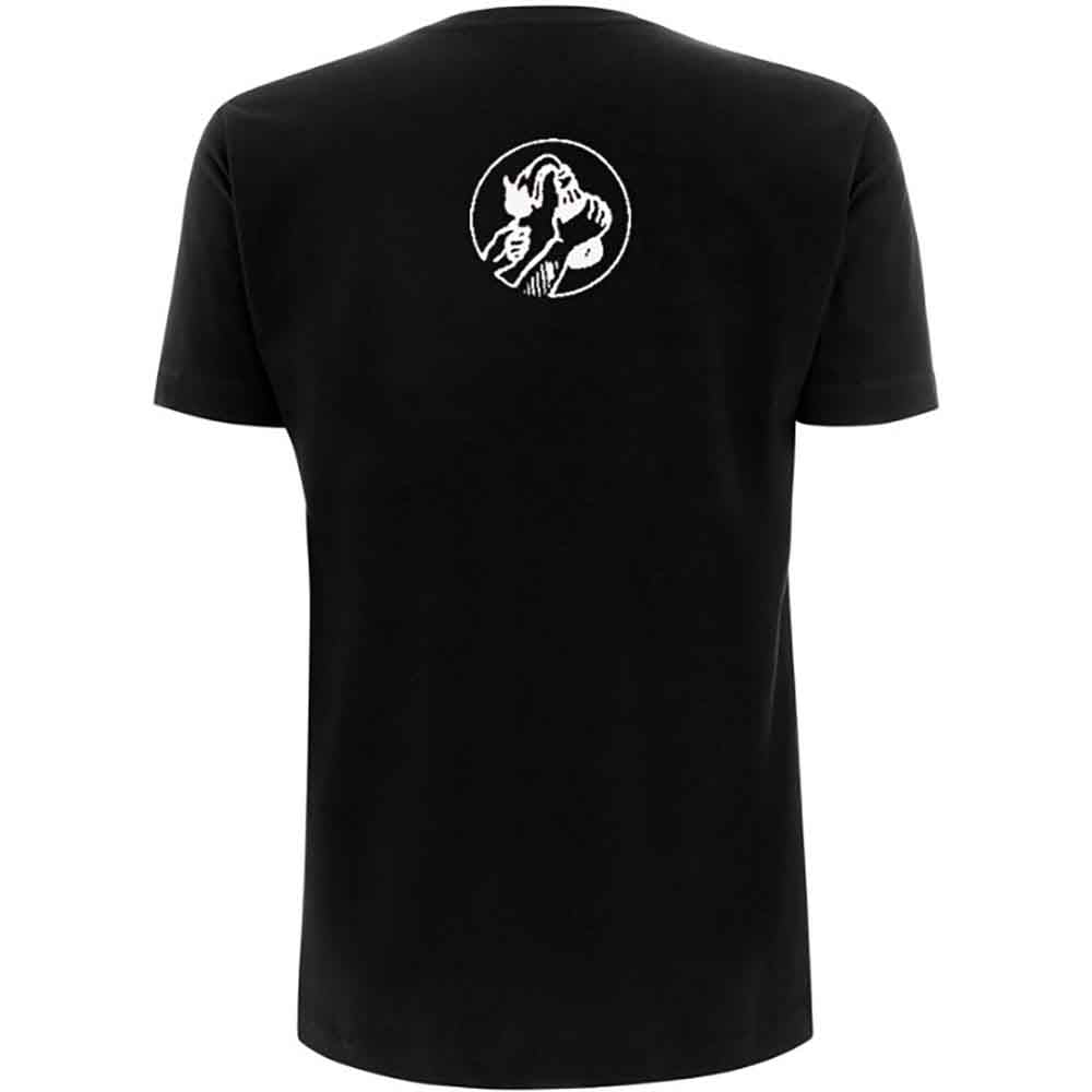 Rage Against The Machine Unisex T-Shirt: Molotov (Black) (Back Print)