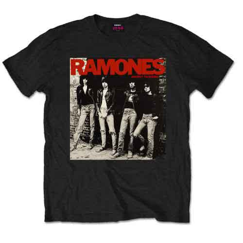 Ramones Unisex T-Shirt: Rocket to Russia (Black)