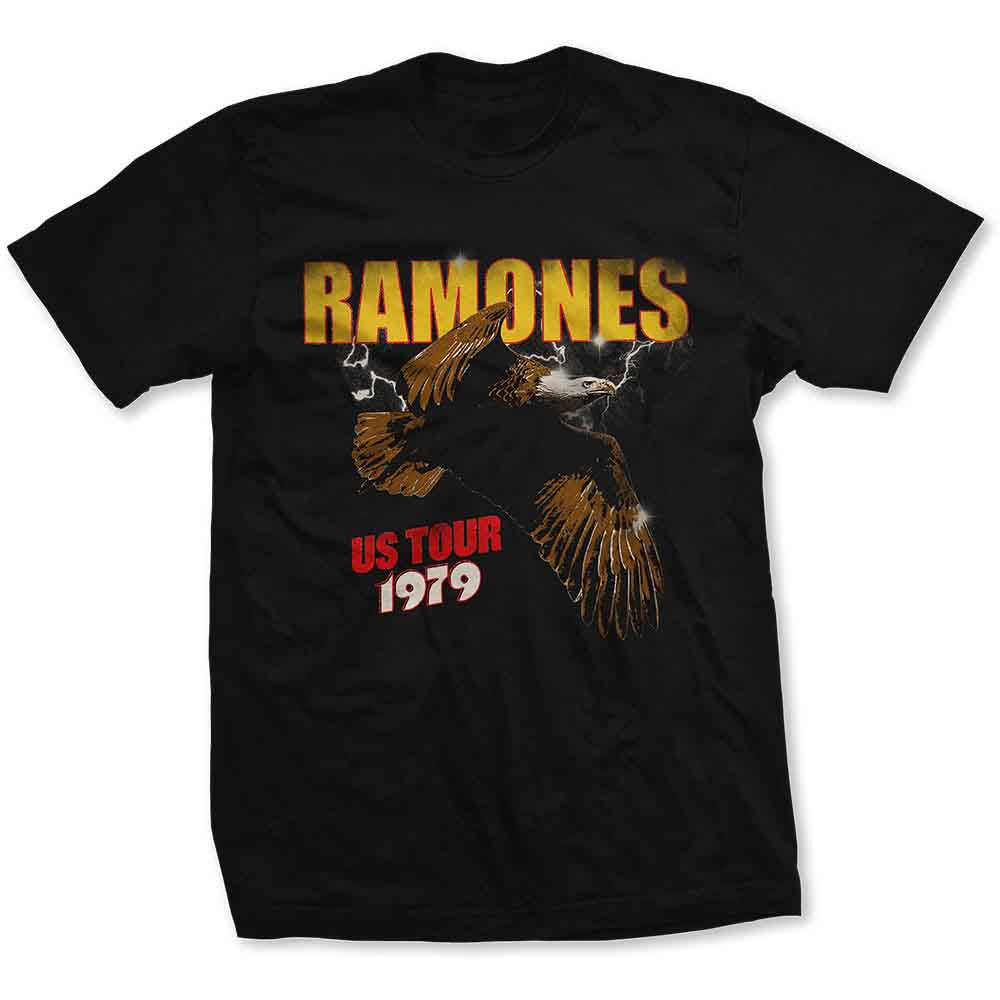 Ramones Unisex T-Shirt: Tour 1979 (Black)