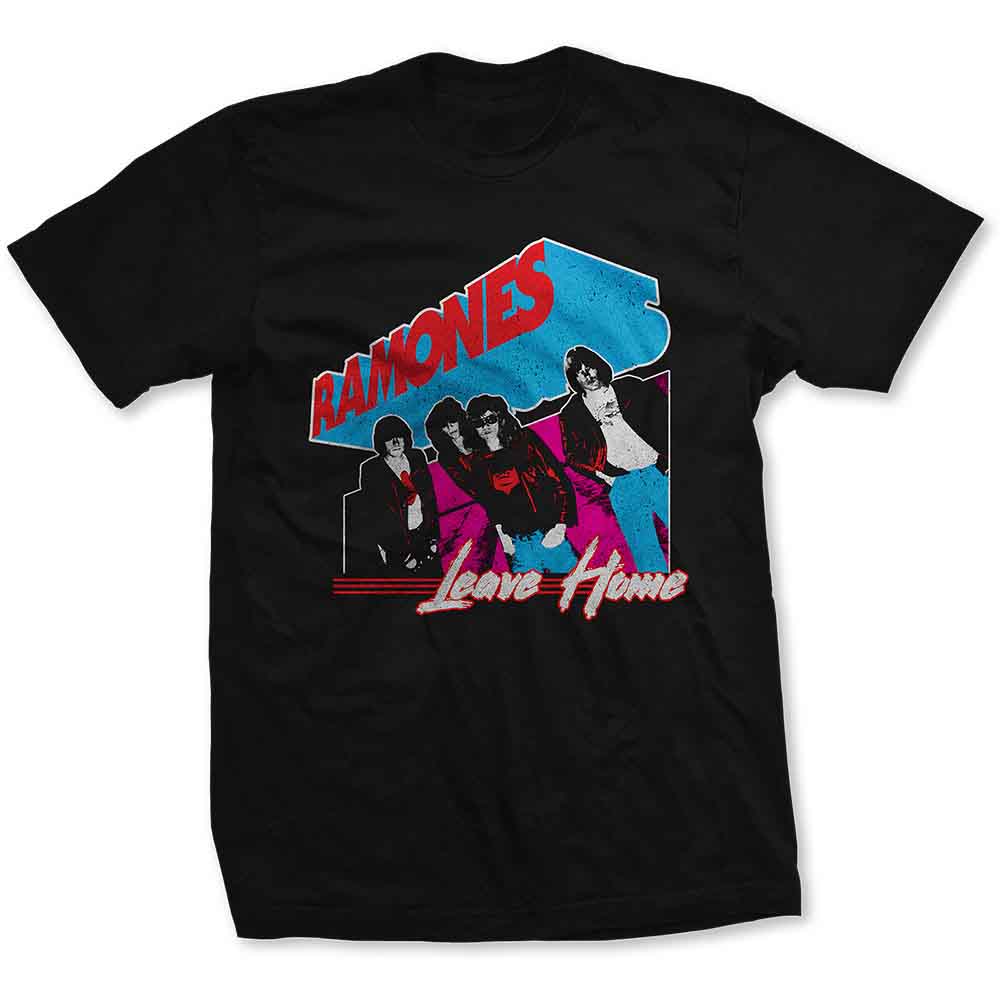 Ramones Unisex T-Shirt: Leave Home (Black)