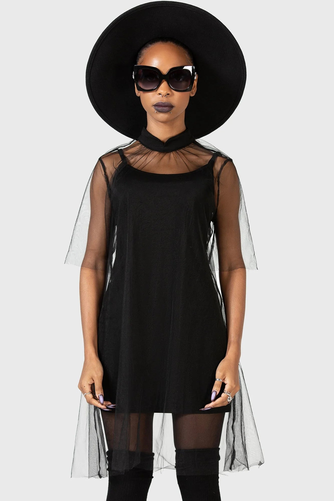 Ravaged Spirit Mini Dress (✦ Killstar)