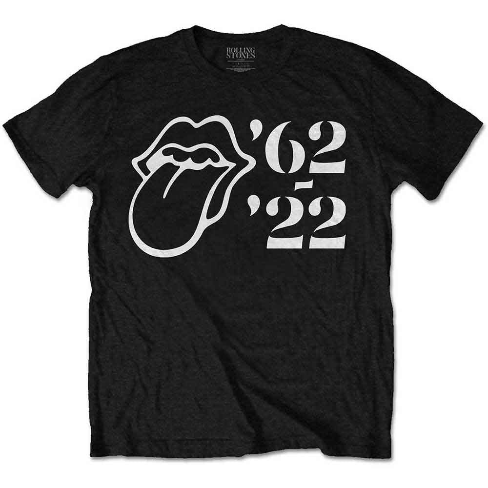 The Rolling Stones Unisex T-Shirt: Sixty Outline &