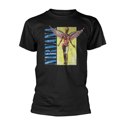 Nirvana Unisex T-Shirt: In Utero Square (Black)