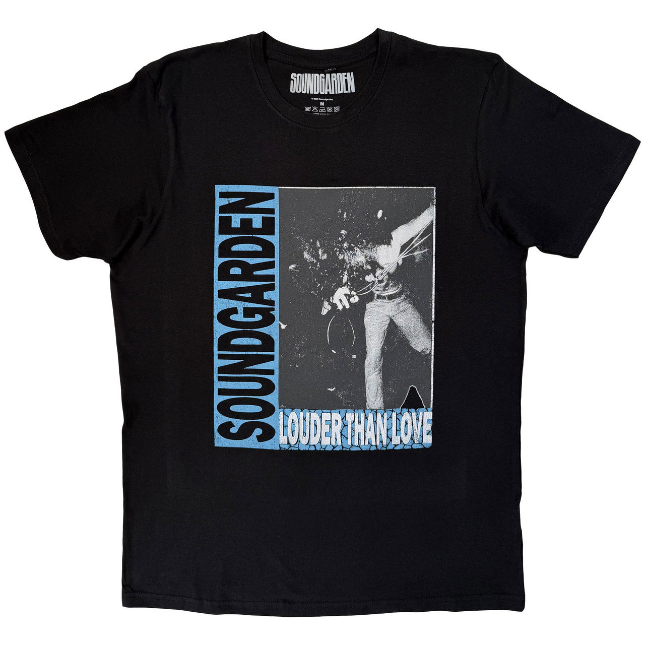 Soundgarden Unisex Premium Carbon T-Shirt: Louder Than Love (Black)