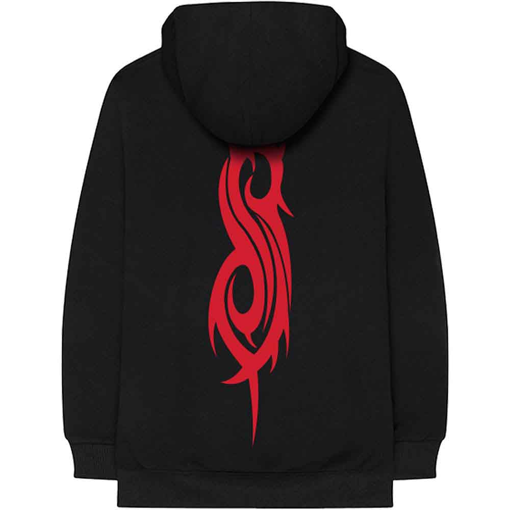 Slipknot Unisex Pullover Hoodie: Choir (Black) (Back Print)