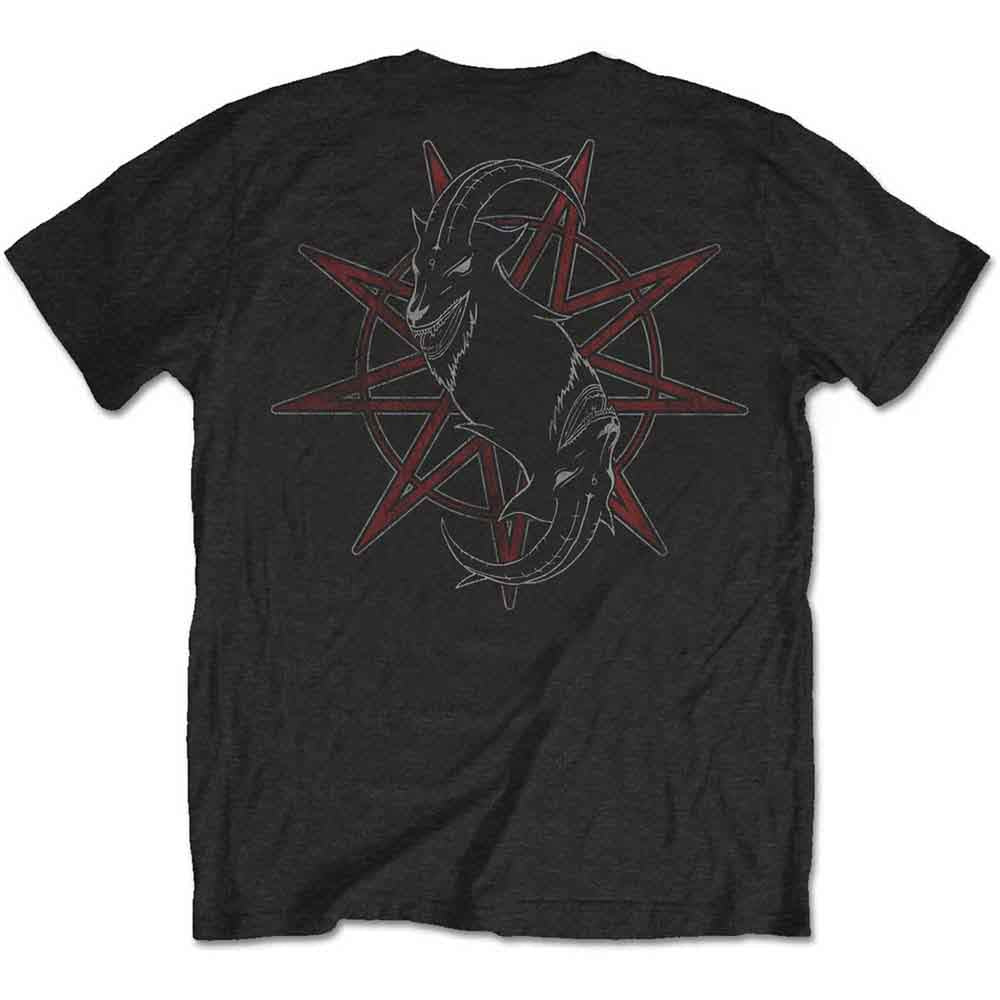 Slipknot Unisex T-Shirt: Torn Apart (Black) (Back Print)