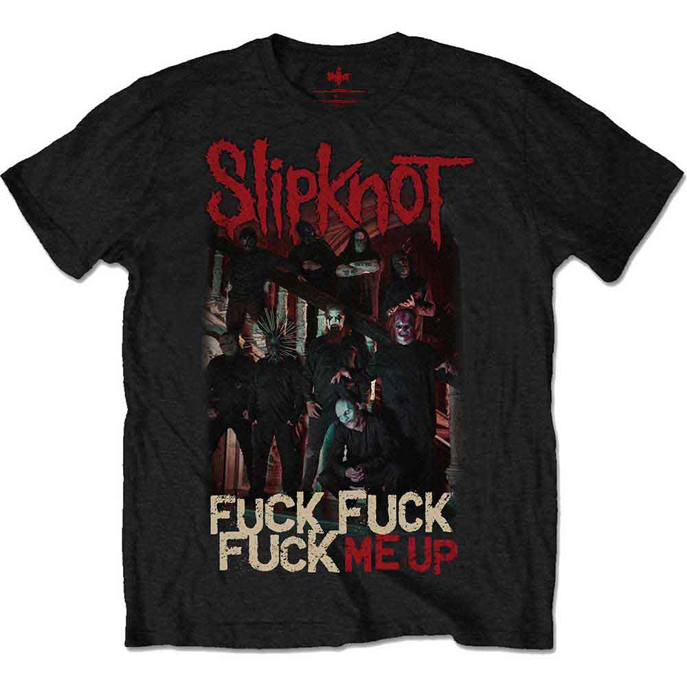 Slipknot Unisex T-Shirt: Fuck Me Up (Black)