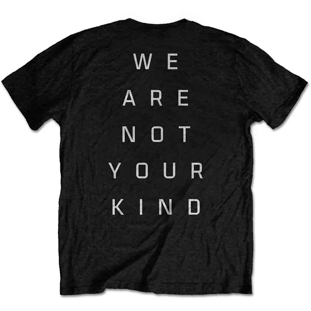 Slipknot Unisex T-Shirt: WANYK Back Hit (Black) (Back Print)