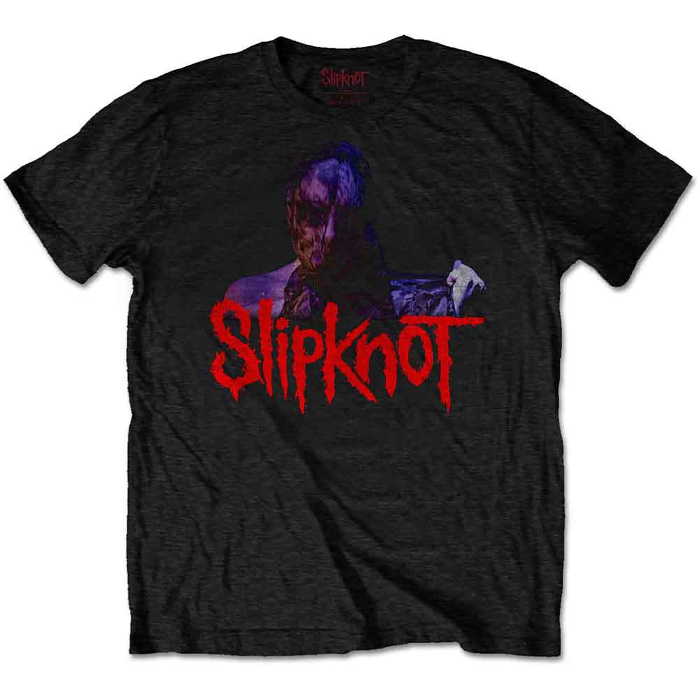 Slipknot Unisex T-Shirt: WANYK Back Hit (Black) (Back Print)