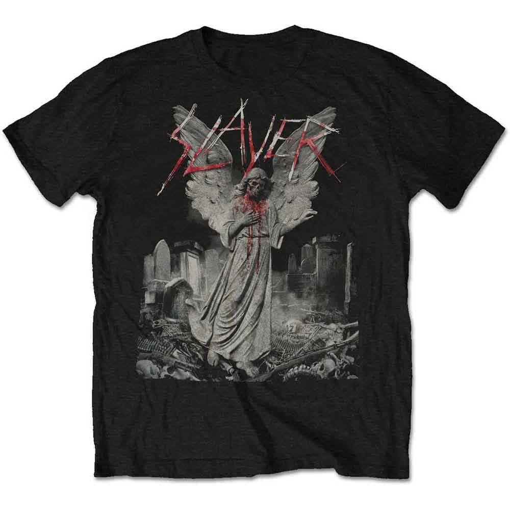 Slayer Unisex T-Shirt: Grave Stone Walks (Black)