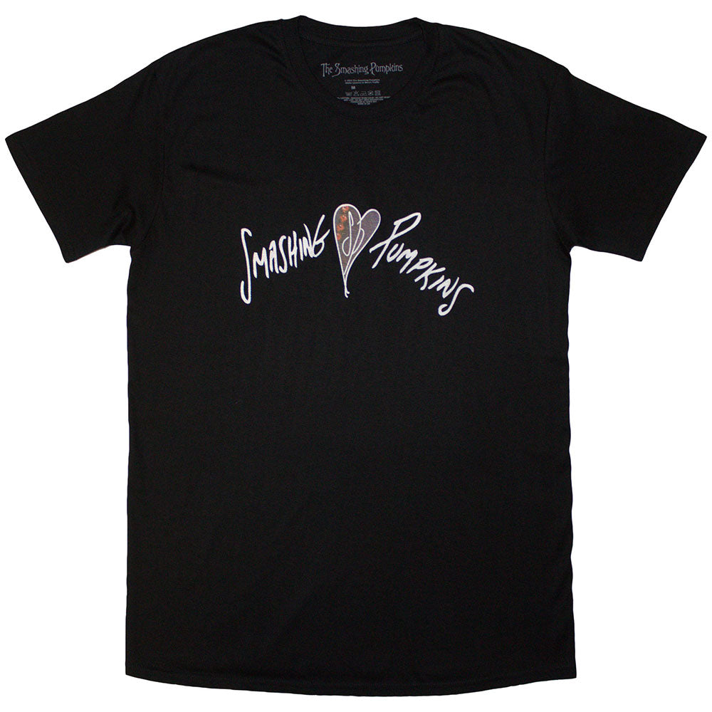 The Smashing Pumpkins Unisex T-Shirt: Gish Heart (Black)