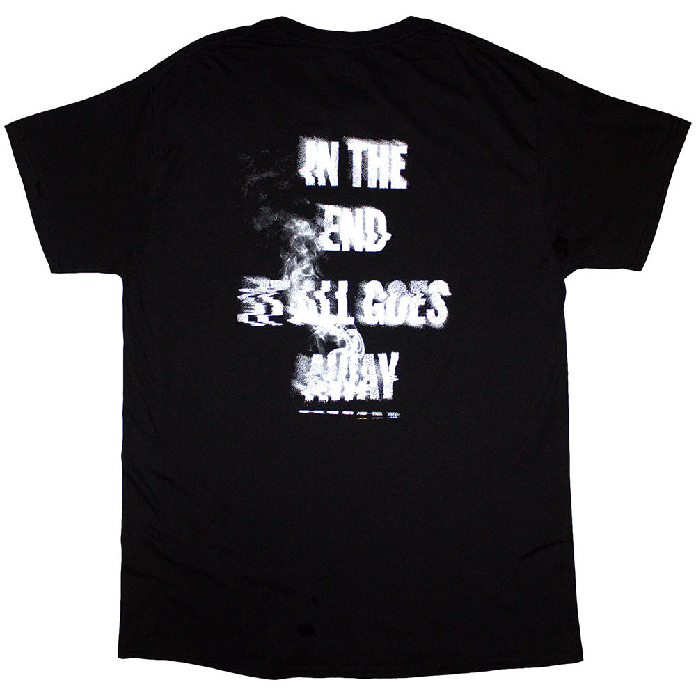 System Of A Down Unisex T-Shirt: All Goes Away (Black) (Back Print)